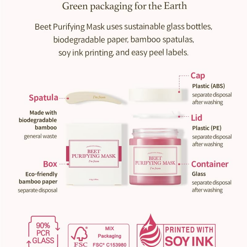 I’m From Beet Purifying Mask Deep moisturizing