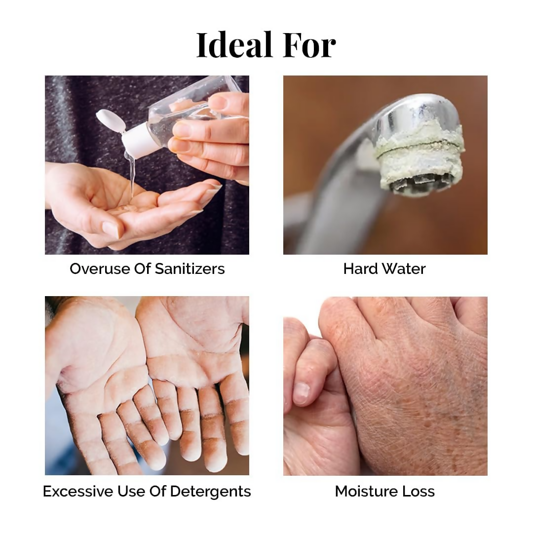 LuxaDerme Hand & Nail Rescue Cream With Shea Butter & Niacinamide