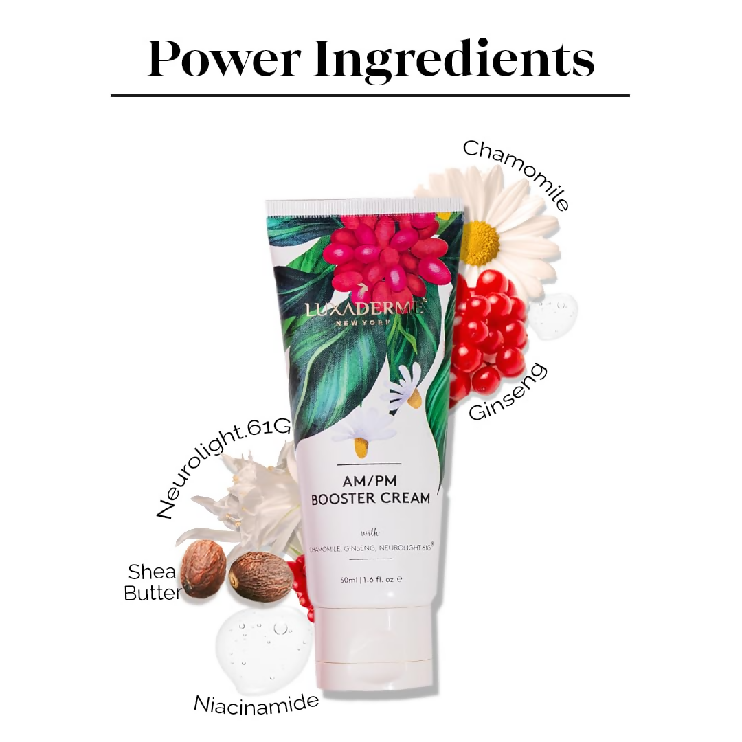 LuxaDerme Am/Pm Booster Cream For Face & Neck