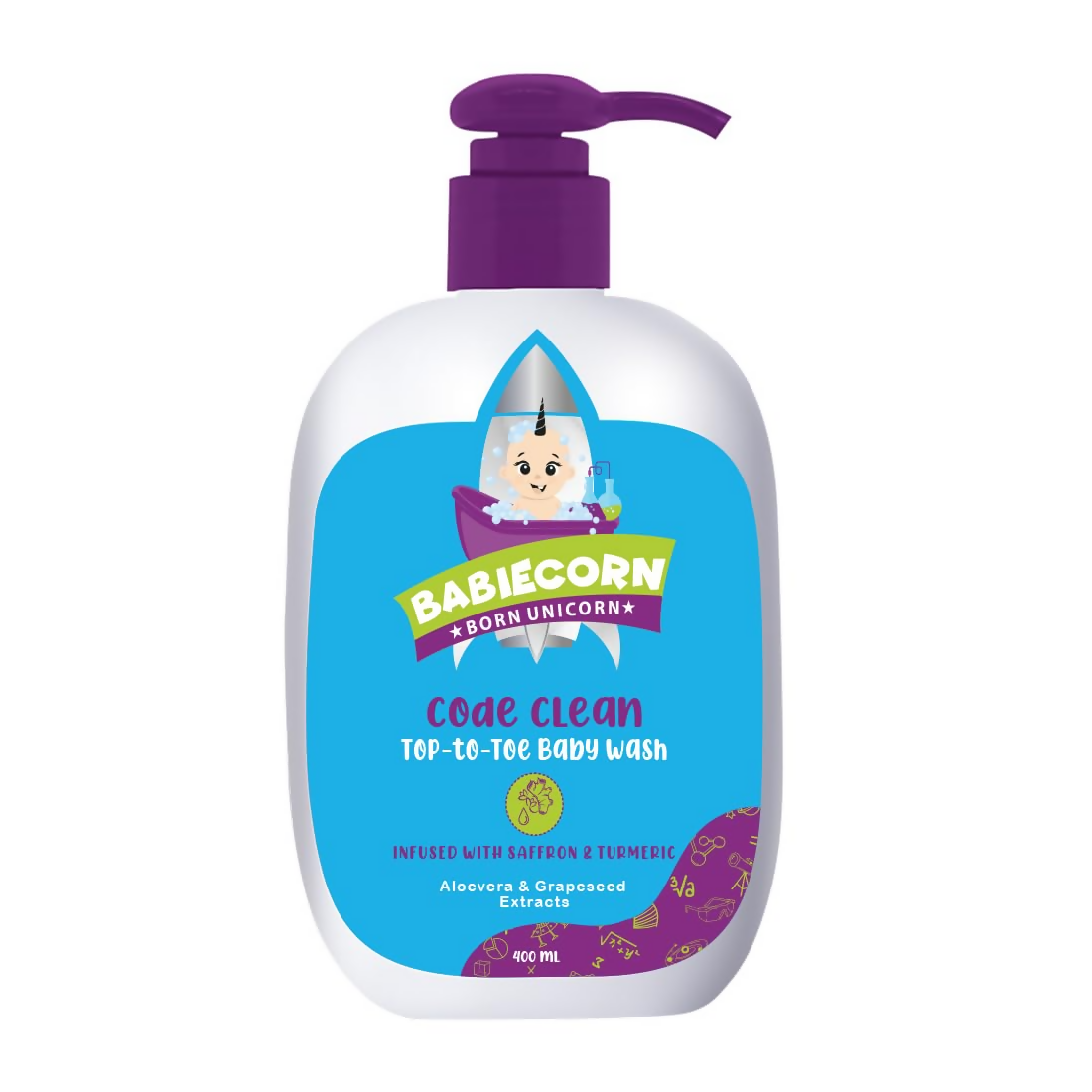 Babiecorn 3 in 1 Baby Top-to-Toe Body Wash