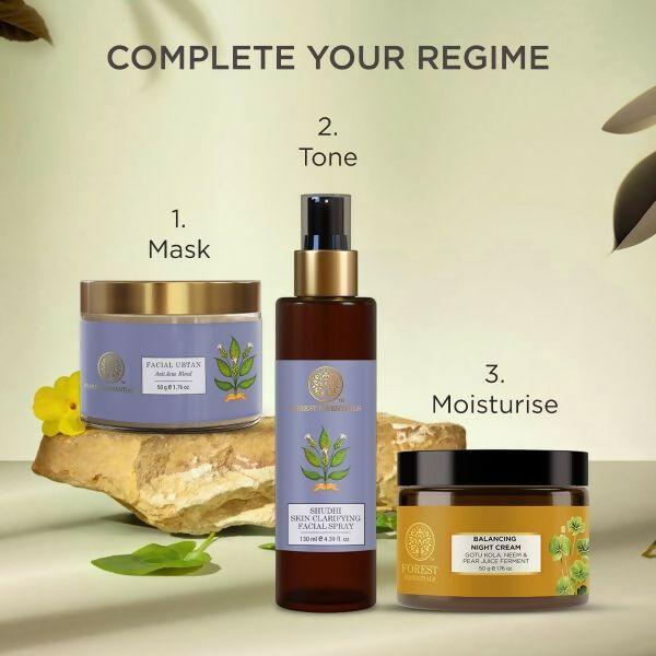 Forest Essentials Balancing Night Cream with Gotu Kola, Neem & Pear Juice Ferment