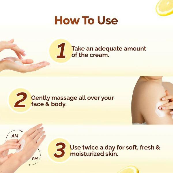 Mamaearth Vitamin C Daily Glow Light Moisturizing Cream with Turmeric & Vitamin C For Skin Brightening