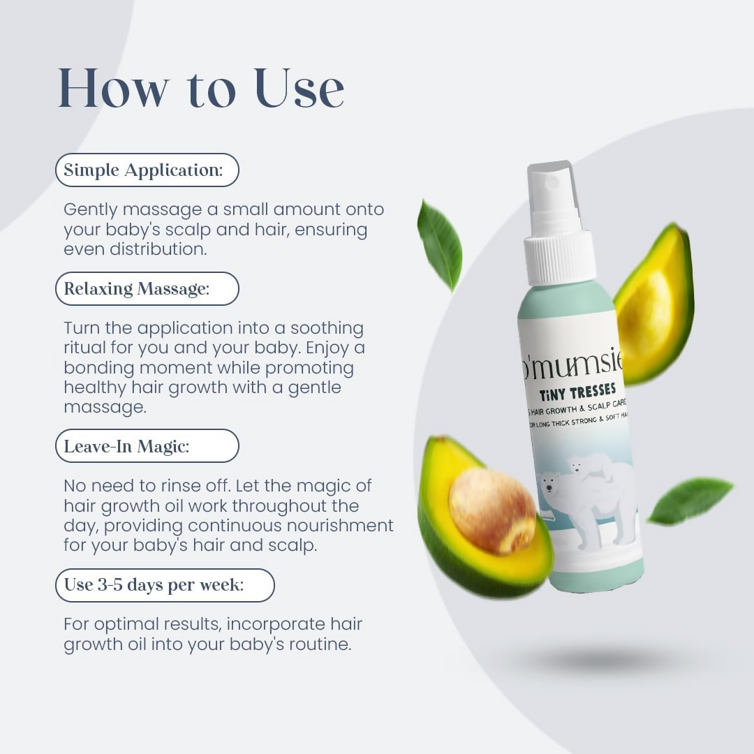O'Mumsie Baby Hair Growth & Scalp Care Oil