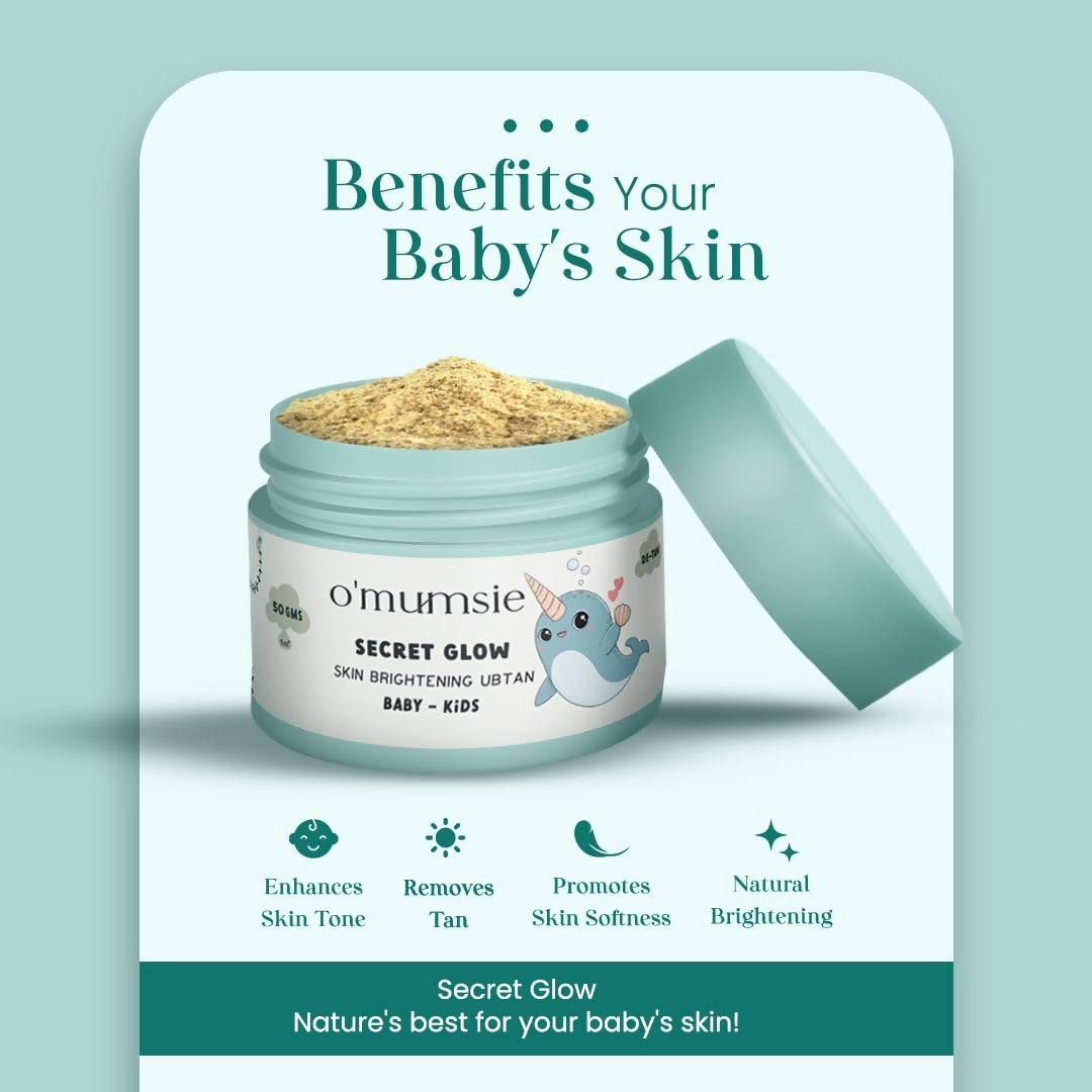 O'Mumsie Secret Glow Skin Brightening Baby Ubtan