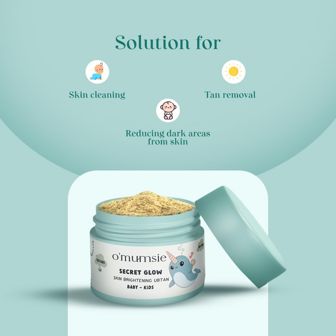 O'Mumsie Secret Glow Skin Brightening Baby Ubtan