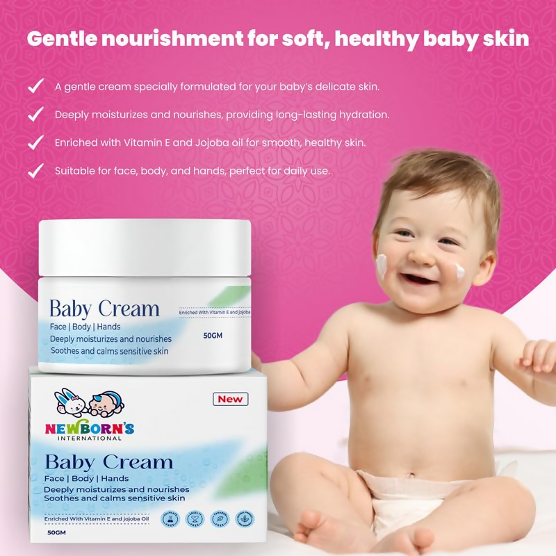 Newborn's Gentle Baby Diaper Rash Cream