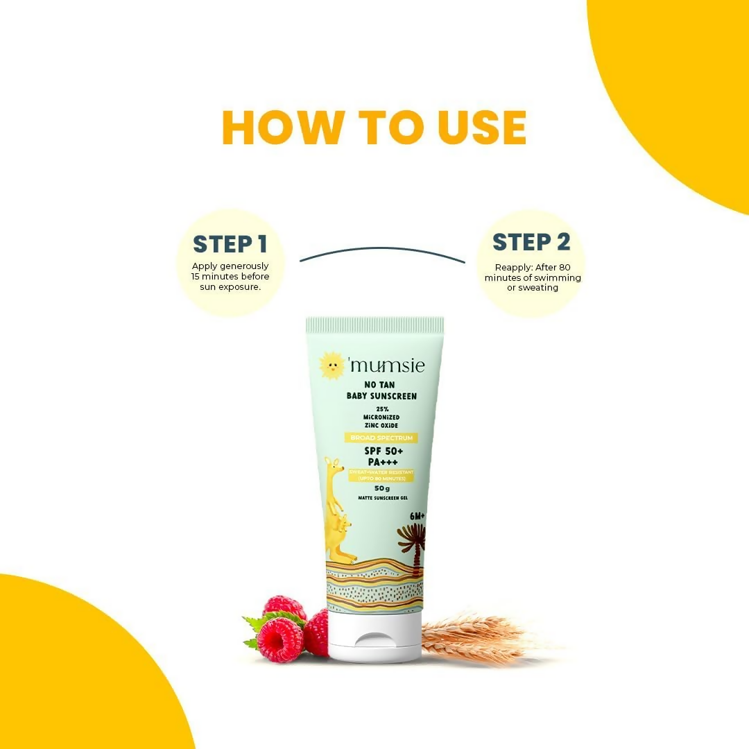 O'Mumsie No Tan Baby Sunscreen SPF 50+