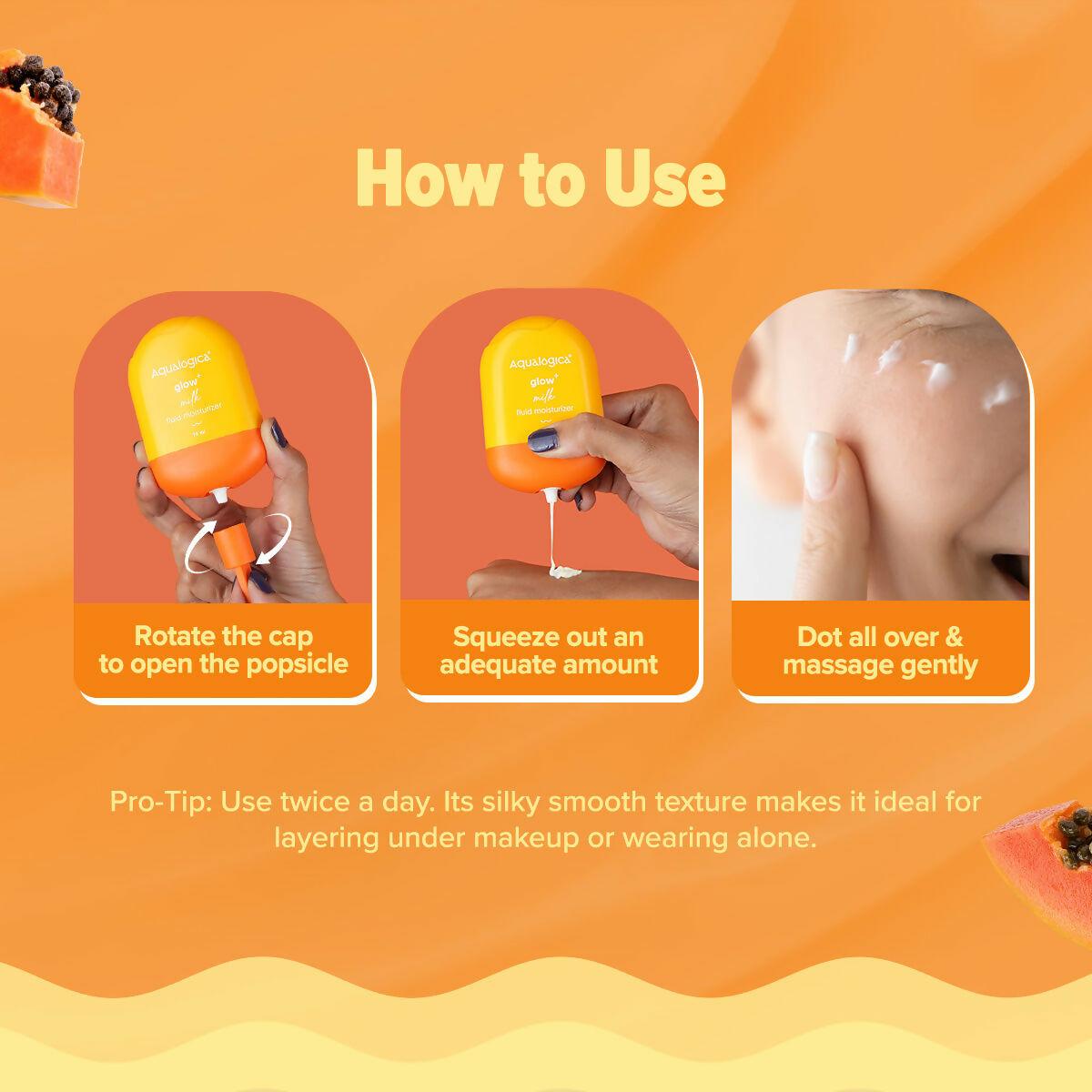 Aqualogica Glow+ Milk Fluid Moisturizer