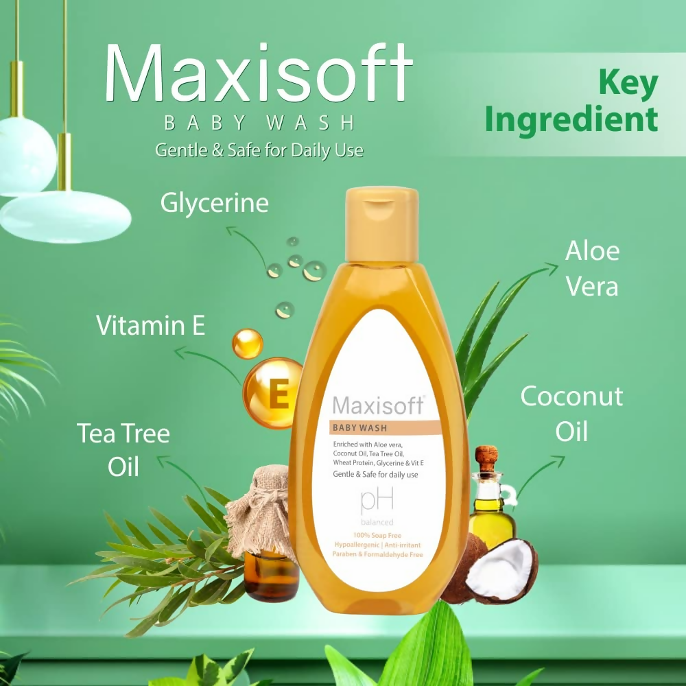 Maxisoft Skin Nourishing Baby Wash