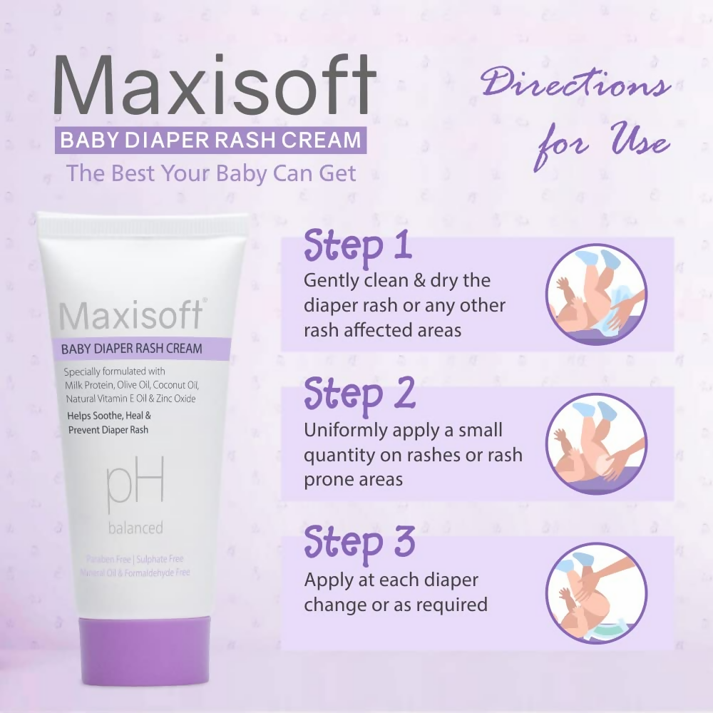 Maxisoft Baby Diaper Rash Cream