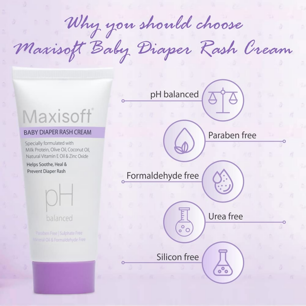 Maxisoft Baby Diaper Rash Cream
