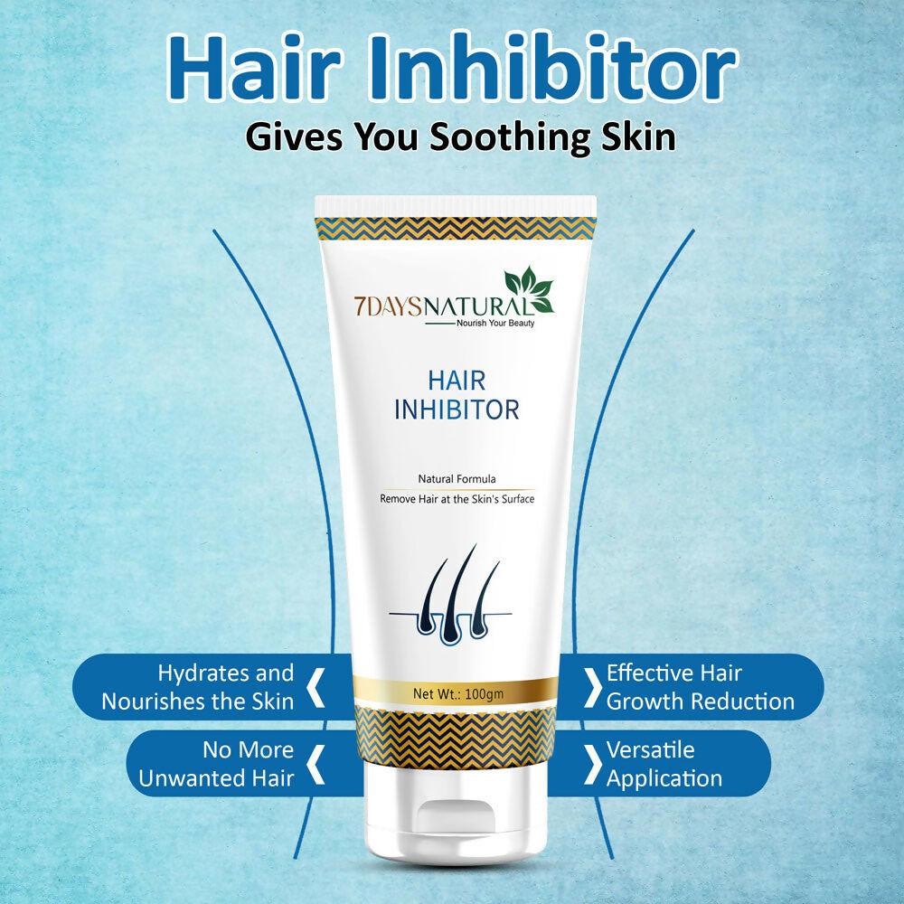7 Days Organic Hair Inhibitor Permanent Hair Removal Cream