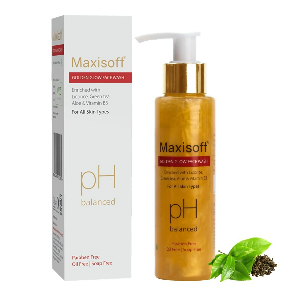 Maxisoft Golden Glow Face Wash
