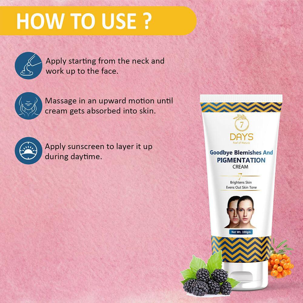 7 Days Natural Pigmentation Removal Cream