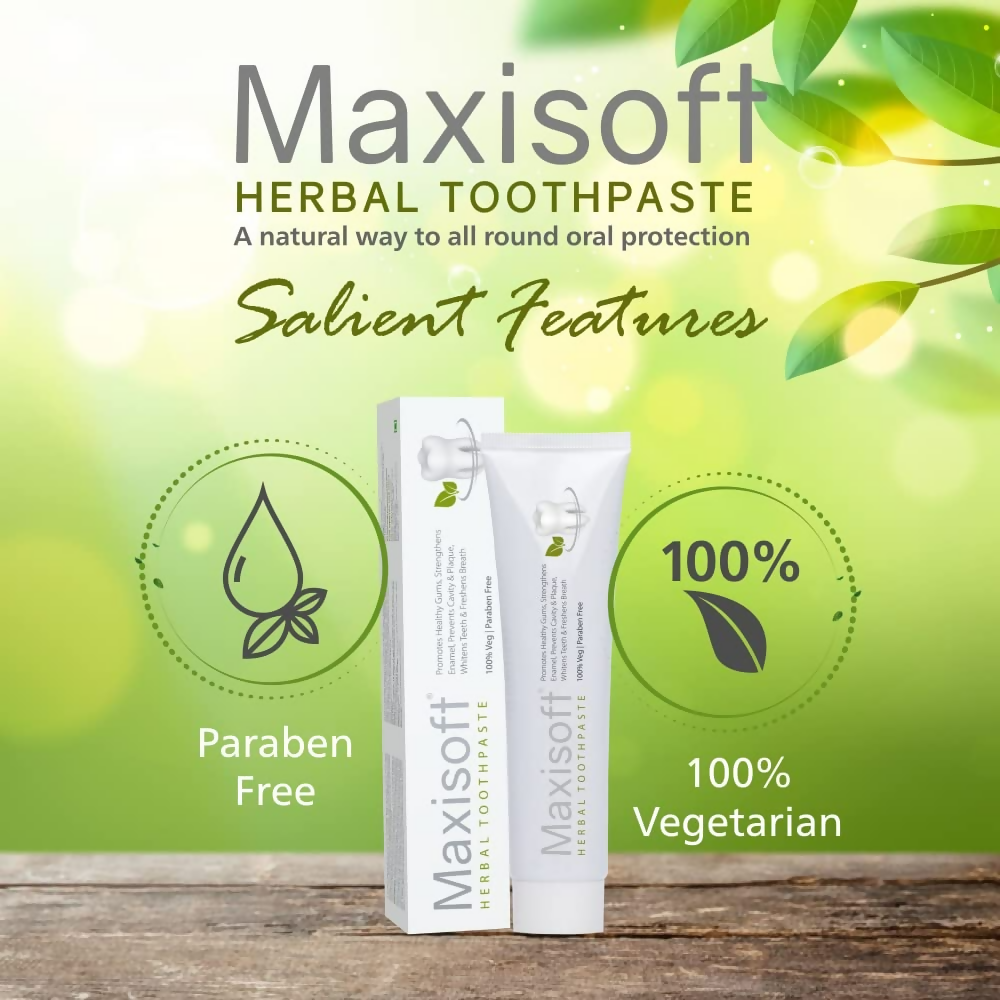 Maxisoft Herbal Healthy Teeth Toothpaste