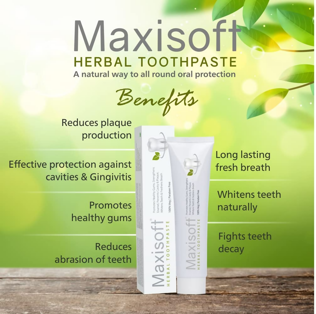 Maxisoft Herbal Healthy Teeth Toothpaste