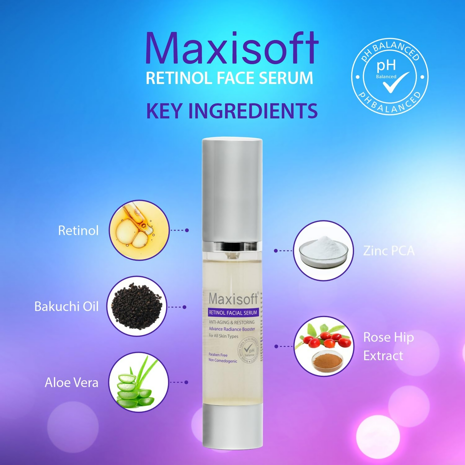 Maxisoft Retinol Face Serum