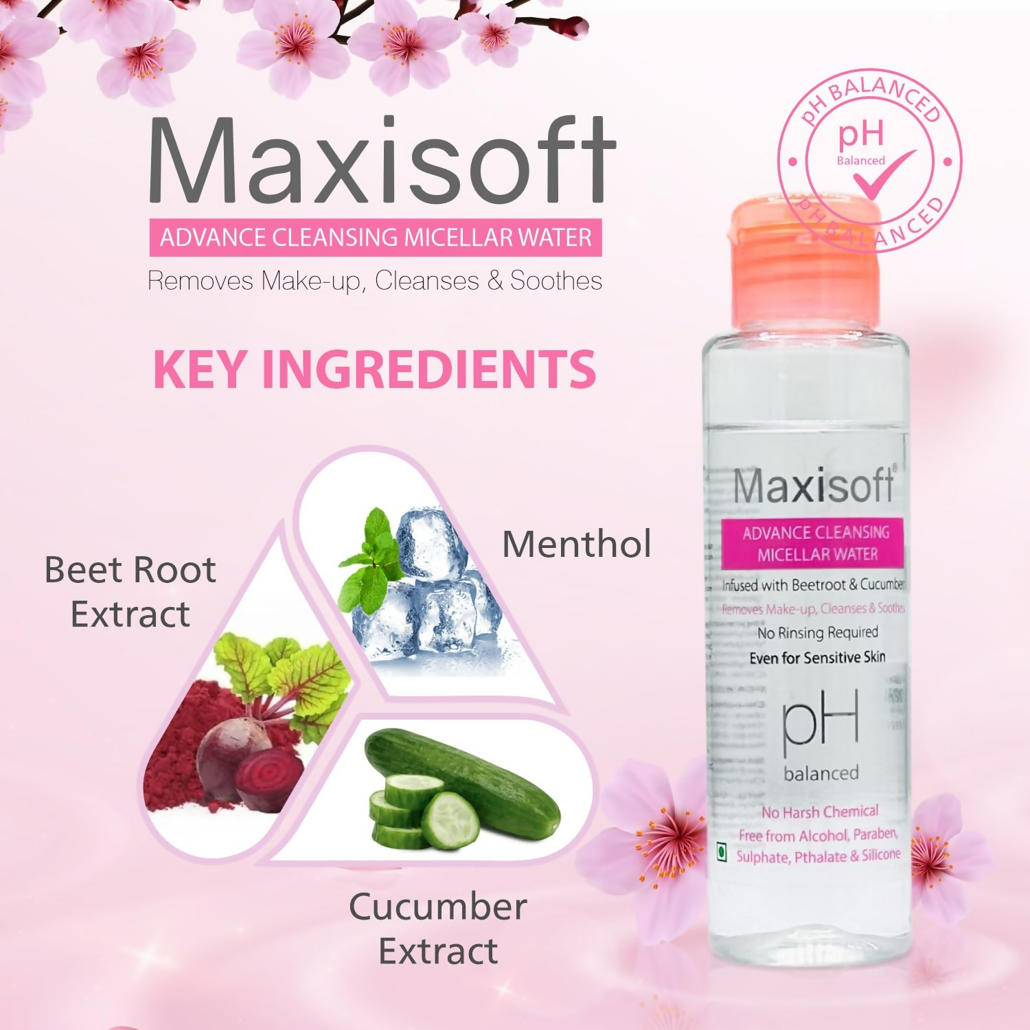 Maxisoft Advance Cleansing Micellar Water