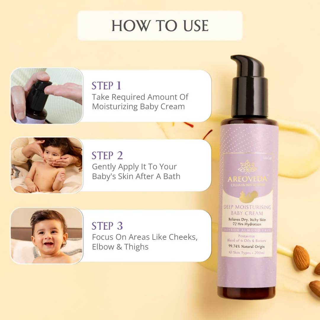 AreoVeda Deep Moisturising Baby Cream
