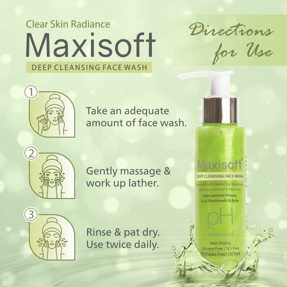 Maxisoft Deep Cleansing Face Wash