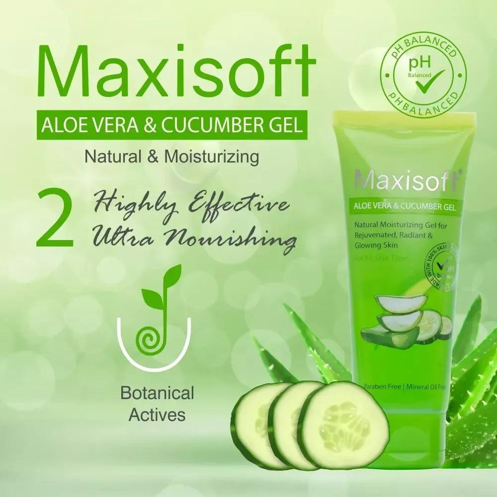 Maxisoft Aloe Vera & Cucumber Gel