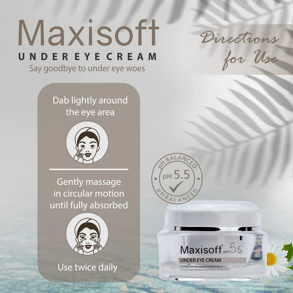 Maxisoft Under Eye Cream For Dark Circles