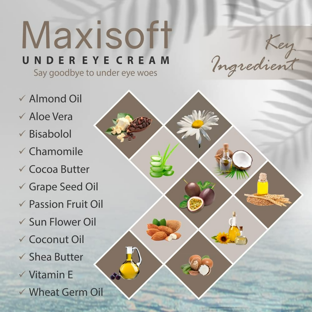 Maxisoft Under Eye Cream For Dark Circles