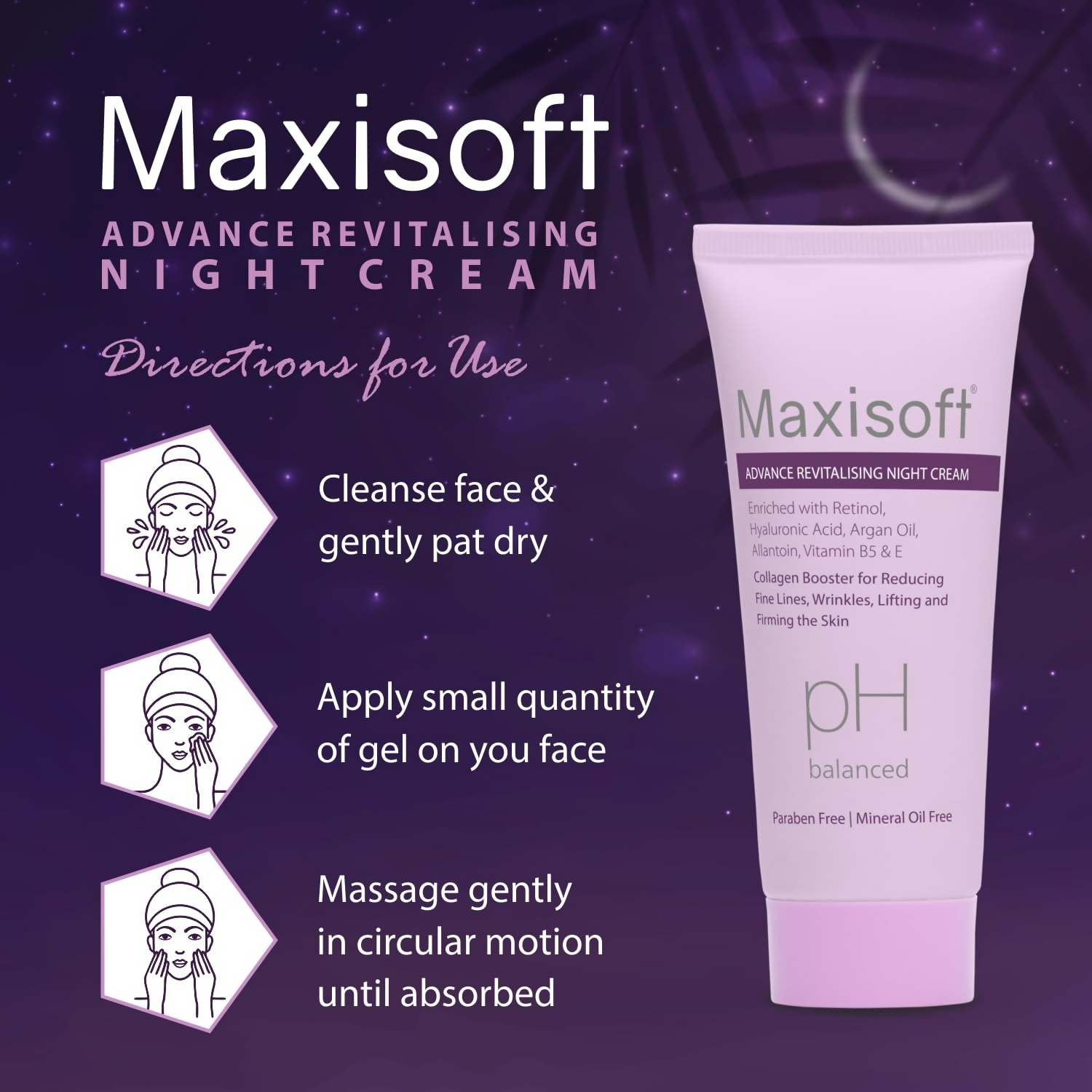 Maxisoft Advance Revitalising Night Cream