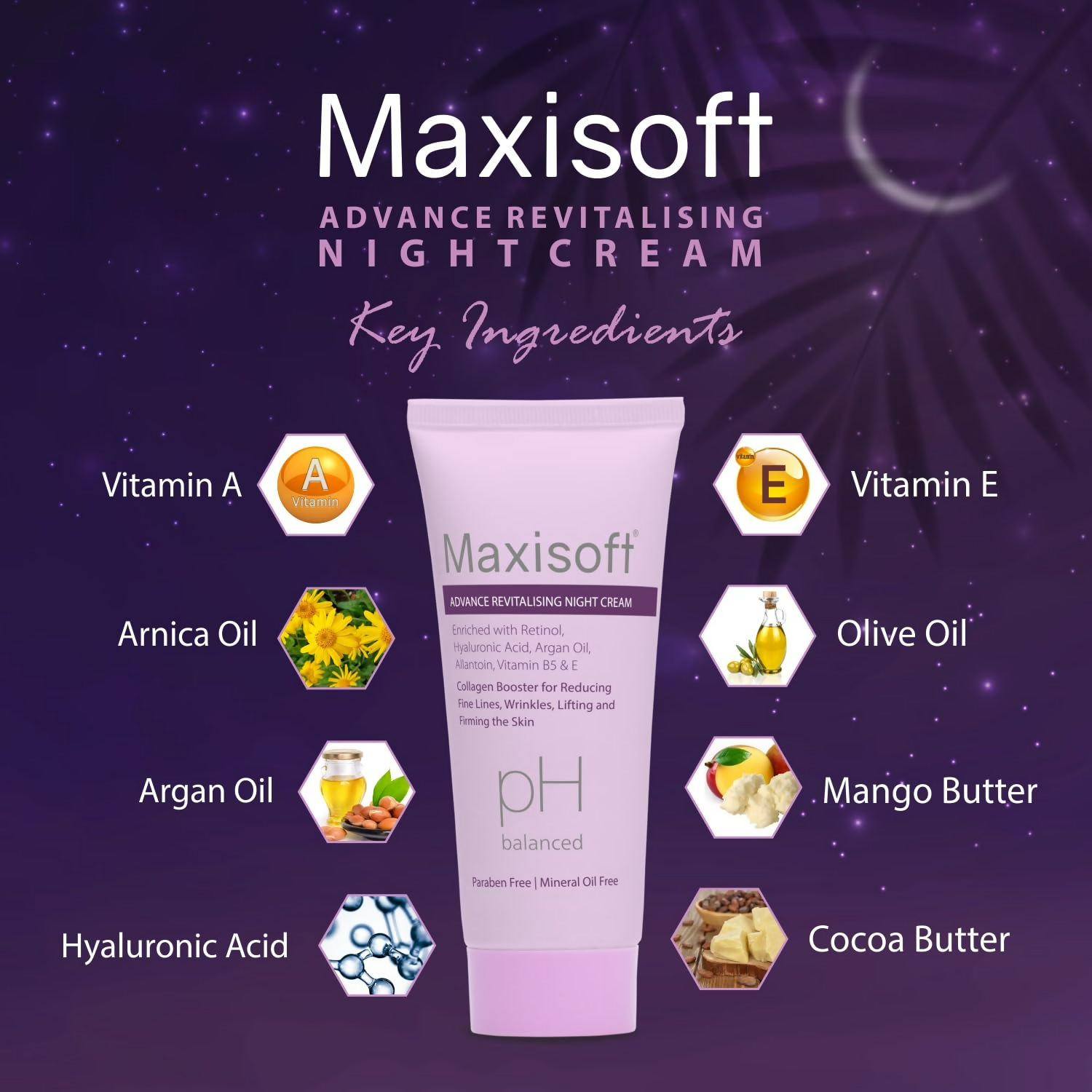 Maxisoft Advance Revitalising Night Cream