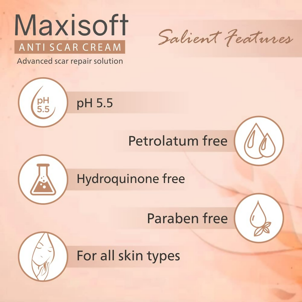 Maxisoft Anti Scar Cream pH Balanced