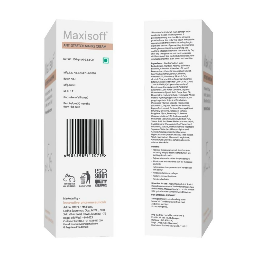 Maxisoft Anti Stretch Marks Cream