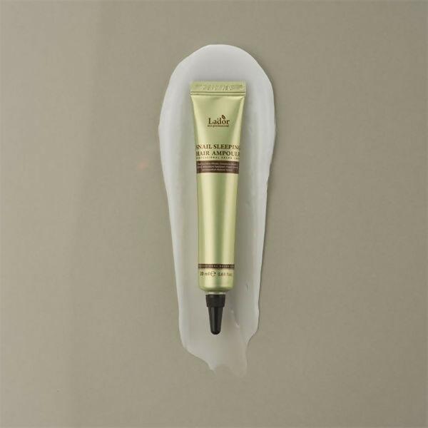 La'dor Snail Sleeping Hair Ampoule - Overnight Treatment with Snail Mucin & Keratin