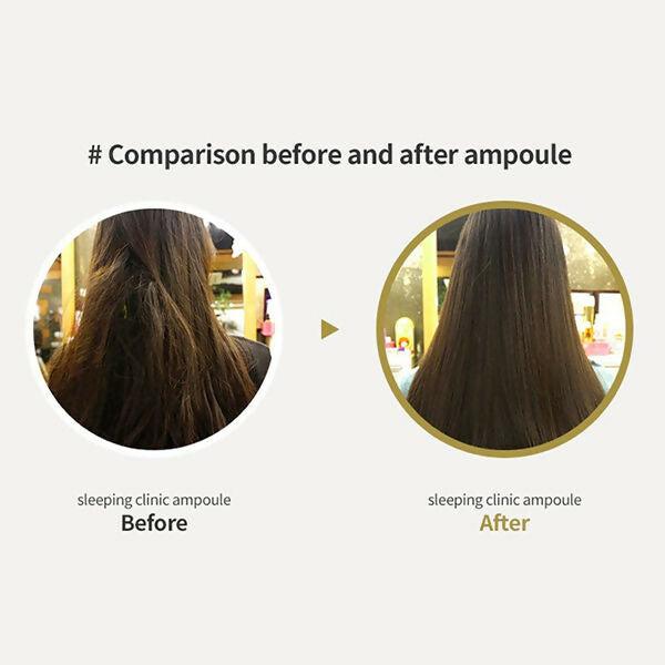 La'dor Snail Sleeping Hair Ampoule - Overnight Treatment with Snail Mucin & Keratin