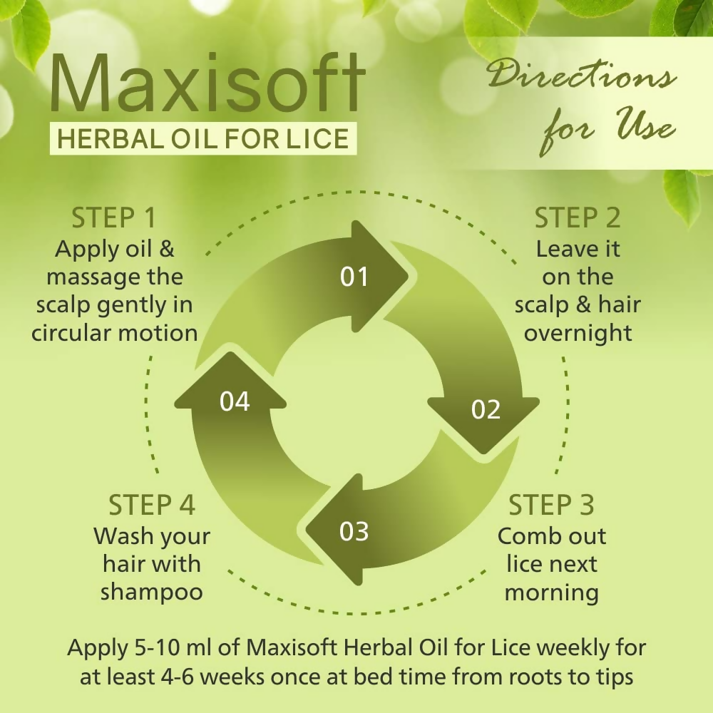 Maxisoft Lice Herbal Oil