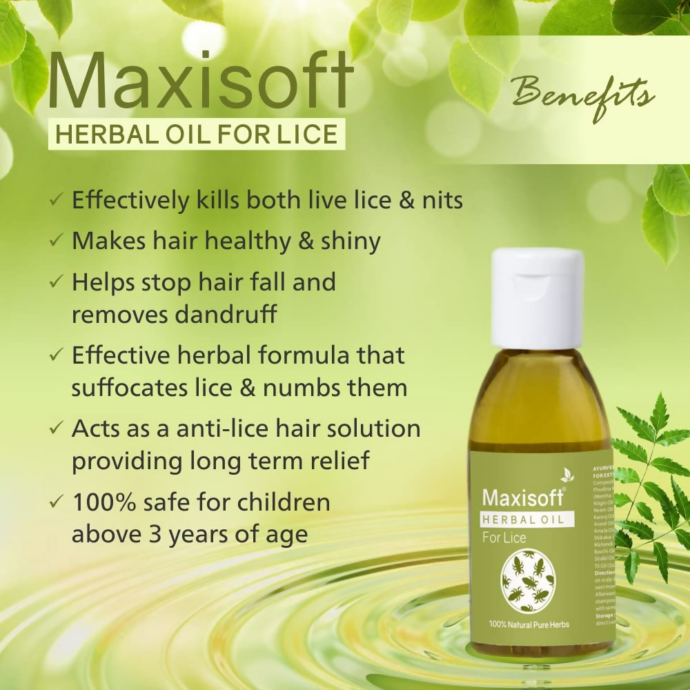 Maxisoft Lice Herbal Oil