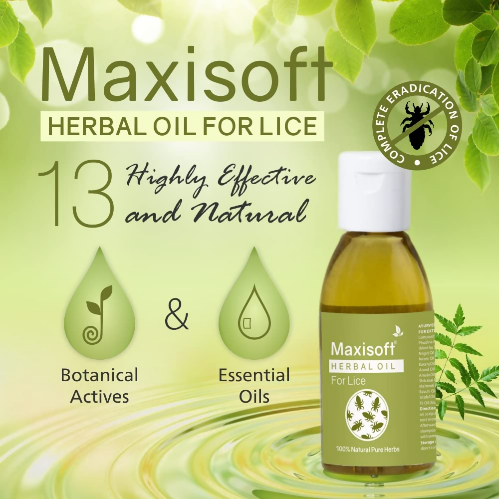 Maxisoft Lice Herbal Oil