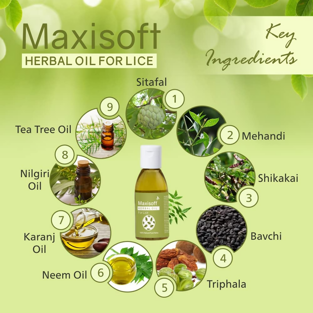 Maxisoft Lice Herbal Oil