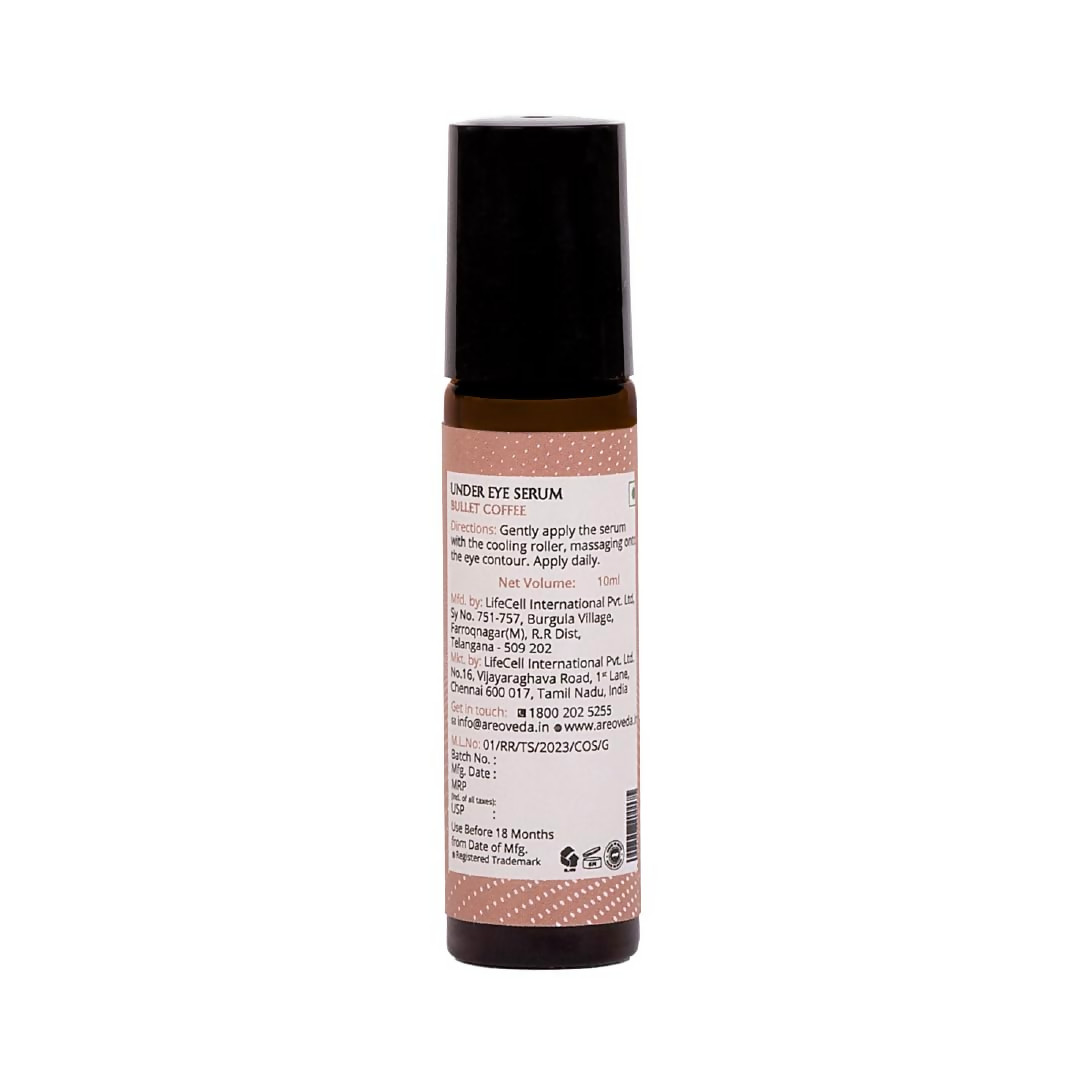 AreoVeda Under Eye Serum With CryoCoffee