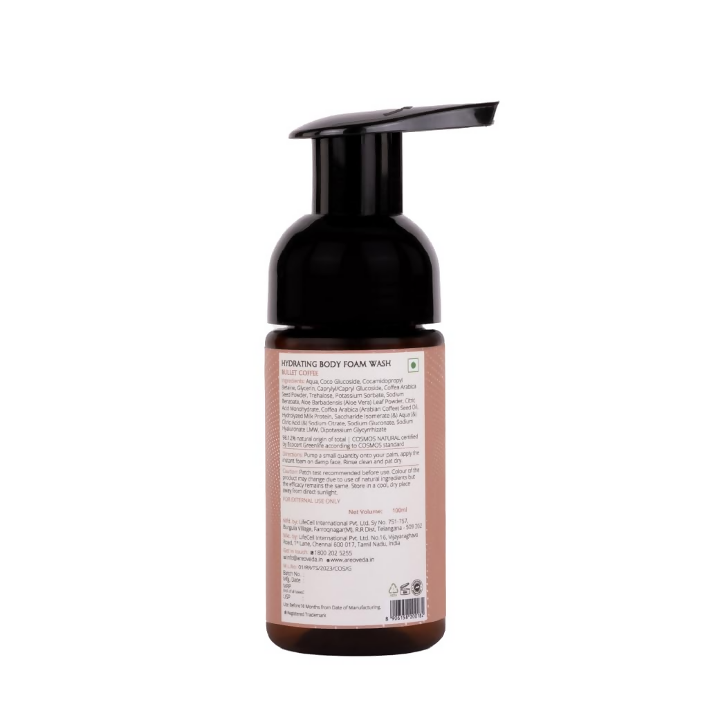 AreoVeda Hydrating Body Foam Wash For Moms