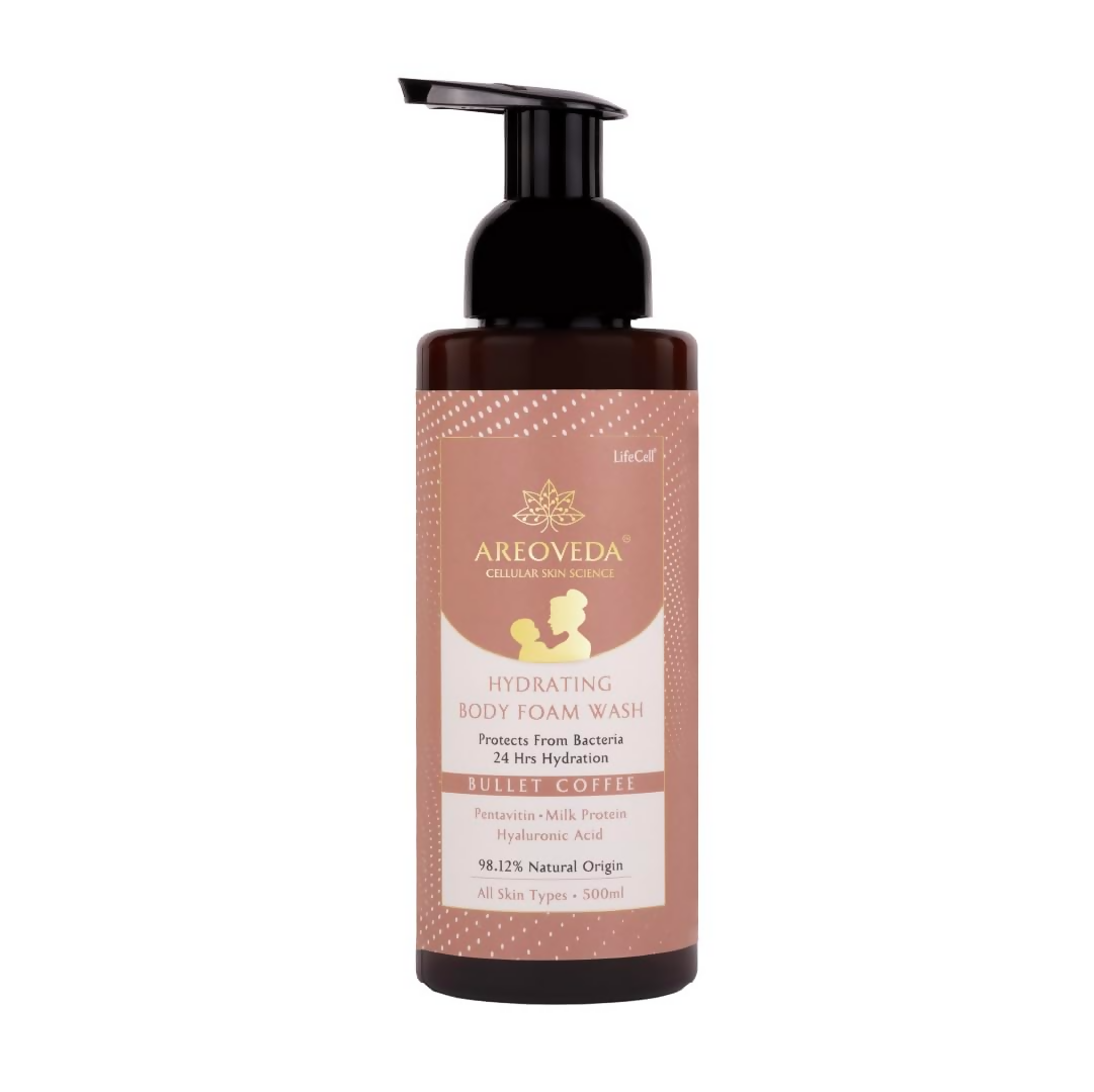 AreoVeda Hydrating Body Foam Wash For Moms