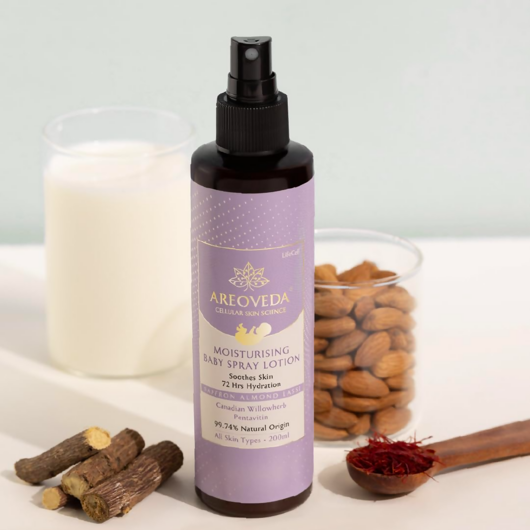 AreoVeda Moisturising Baby Spray Lotion