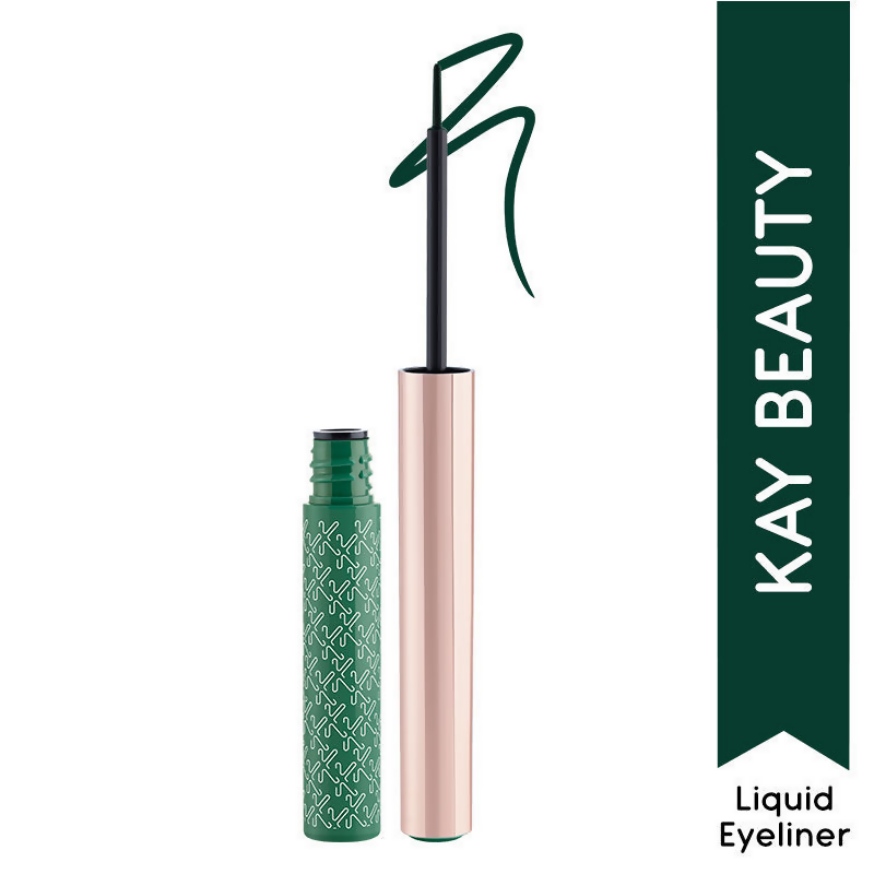 Kay Beauty By Katrina Kaif Quick Dry Liquid Eyeliner - Chic Emerald