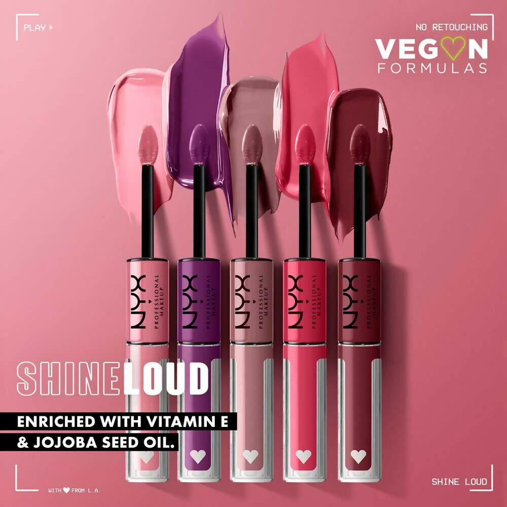 NYX Professional Makeup Shine Loud High Shine Lip Color and Gloss - Life Goals