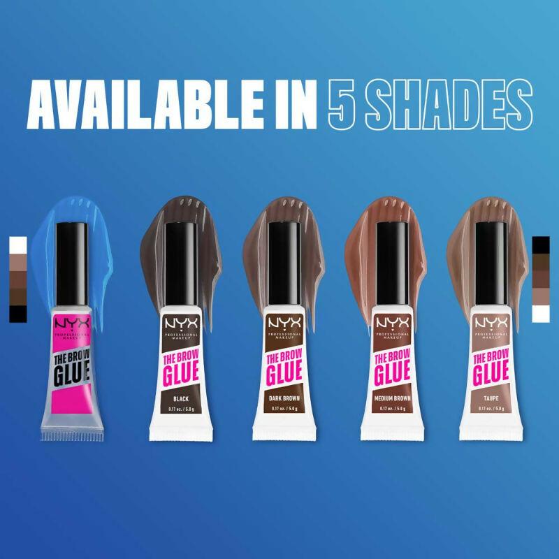 NYX Professional Makeup The Brow Glue Instant Long-Hold Eyebrow Styler - Clear