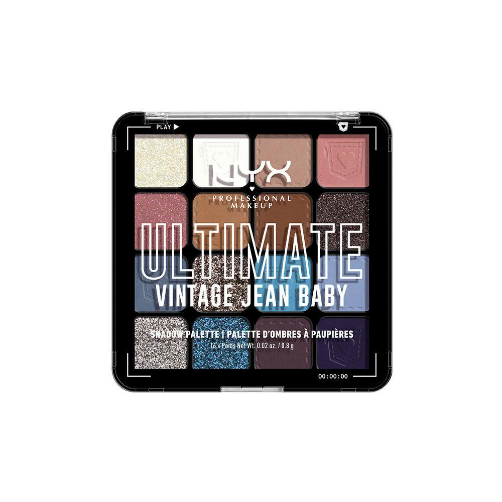 NYX Professional Makeup Ultimate Shadow Palette - Vintage Jeans