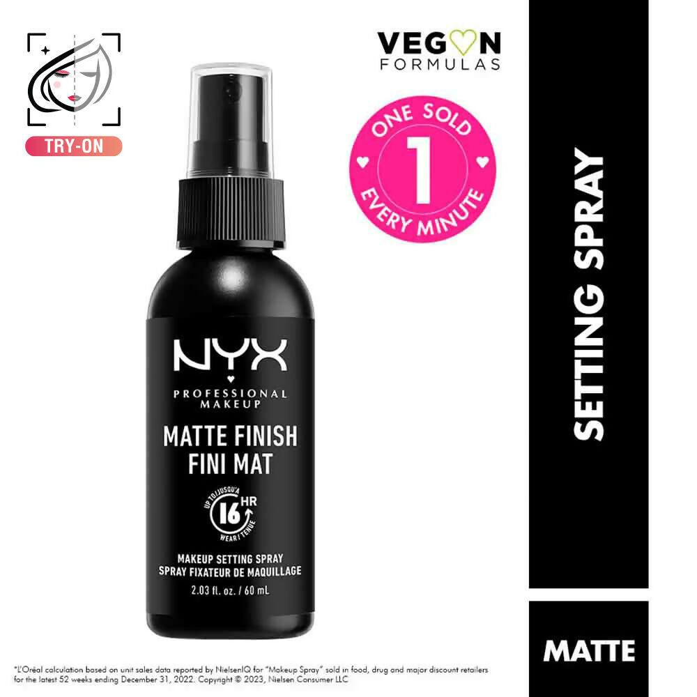 NYX Professional Makeup Up To 16HR Makeup Setting Spray Matte Finish