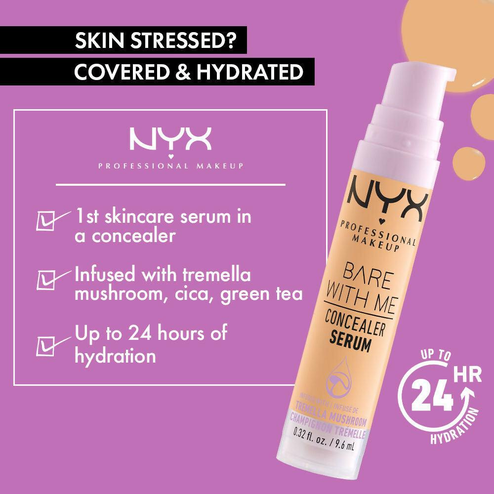 NYX Professional Makeup Bare With Me Serum And Calm Concealer - Beige