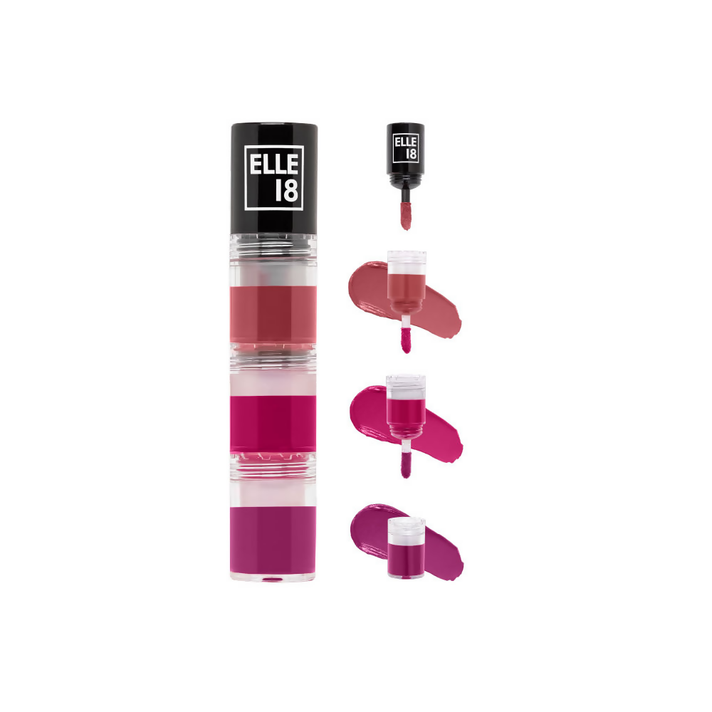 Elle 18 Lit Lip Stack Liquid Lipstick - After Party