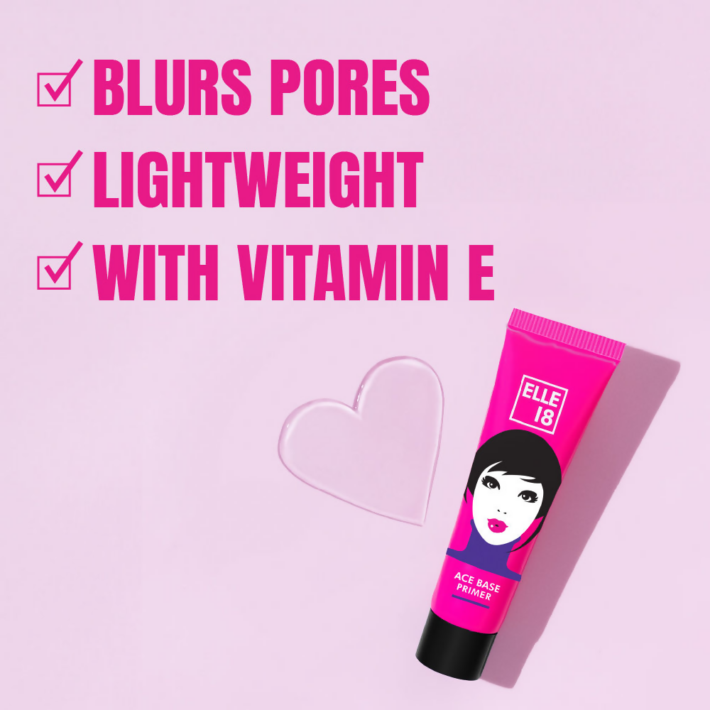 Elle 18 Ace Base Face Primer with Vitamin E