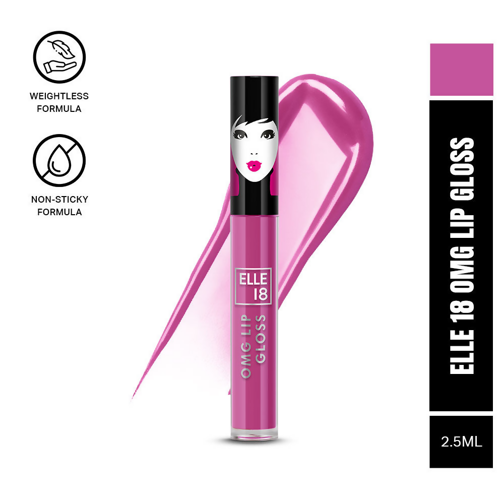 Elle 18 OMG Lip Gloss - Pink-a-licious